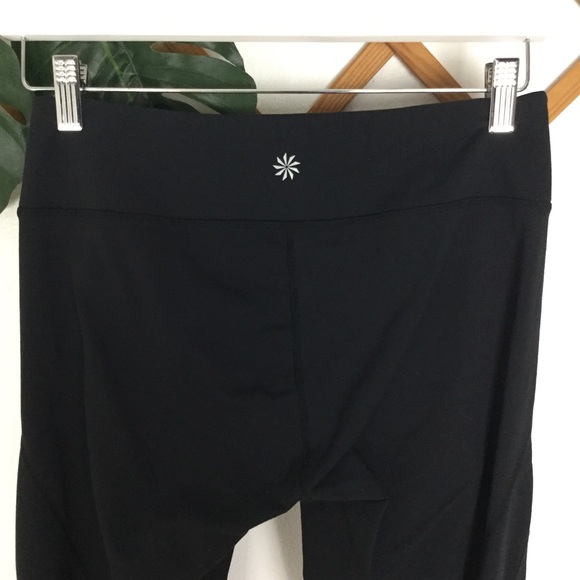 Athleta | Black Workout Crop Leggings Size Small - Picture 4 of 7